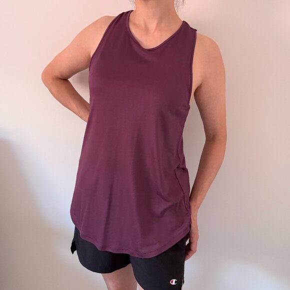 Plum Purple NWT Tank Top XS/S Yoga Workout Activewear - Picture 5 of 16